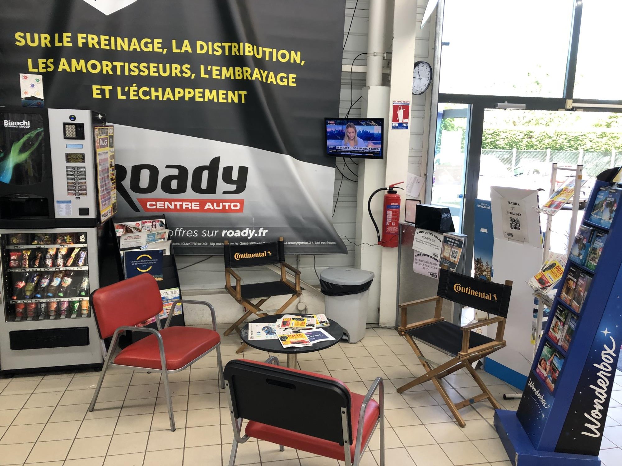 Le centre et les prestations atelier - Roady Saumur